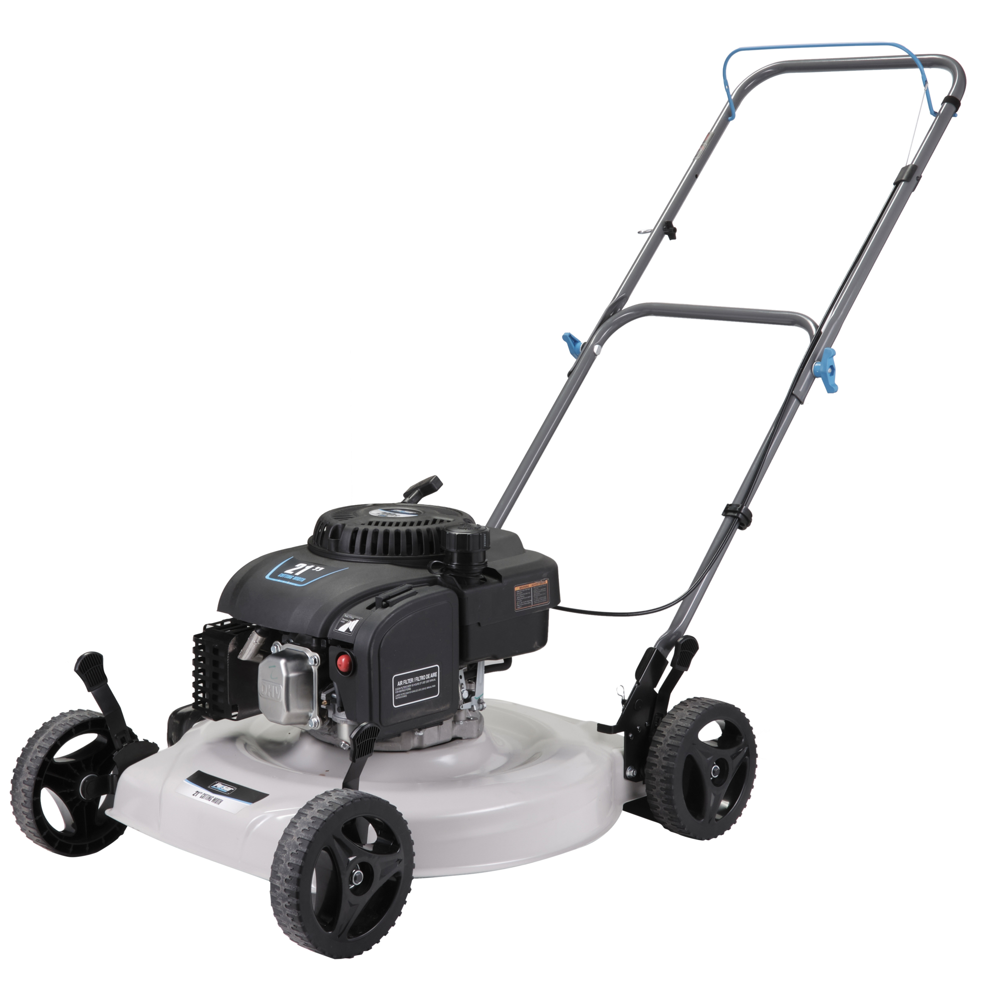 Pulsar, 21in Walk Behind Side Discharge Push Mower, Model # PTG1221D